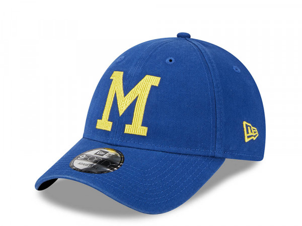 New Era Milwaukee Brewers Coops Blue 9Forty Snapback Cap