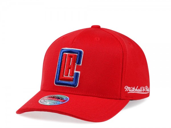Mitchell & Ness Los Angeles Clippers Dropback Red Line Flex Snapback Cap