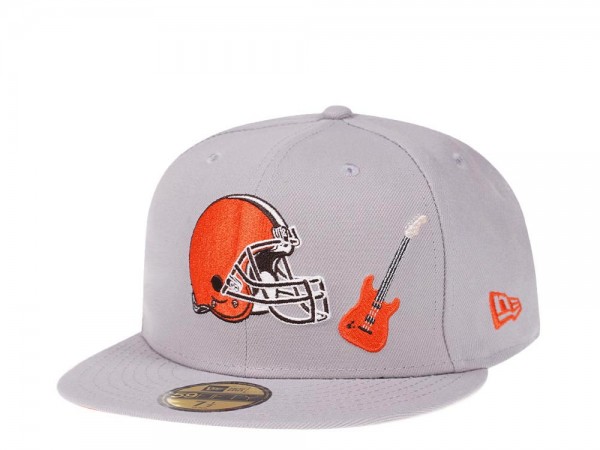 New Era Cleveland Browns City Icons Grey Edition 59Fifty Fitted Cap