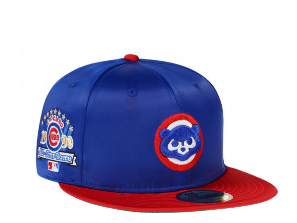 New Era Chicago Cubs All Star Game 1990 Satin Elite Edition 59Fifty Fitted Cap