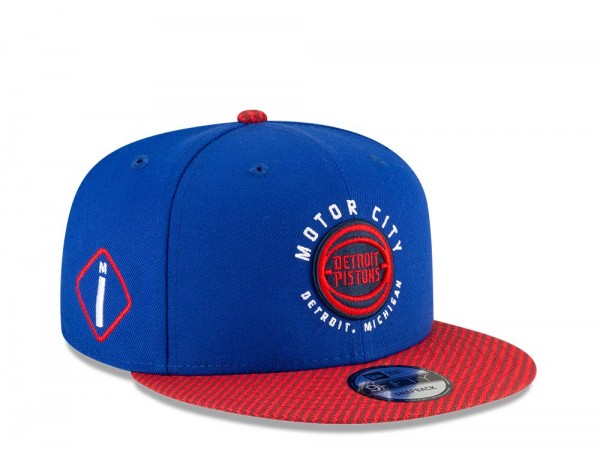 New Era Detroit Pistons City Series 20 9Fifty Snapback Cap