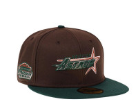 New Era Houston Astros Astrodome Forrest Green Prime Edition 59Fifty Fitted Cap
