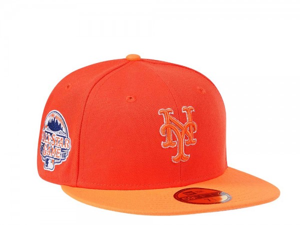 New Era New York Mets All Star Game 2013 Neon Orange Two Tone Edition 59Fifty Fitted Cap