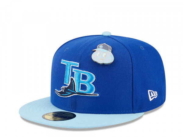 New Era Tampa Bay Rays The Elements Blue Two Tone Edition 59Fifty Fitted Cap