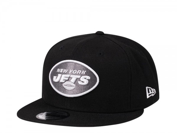 New Era New York Jets Steel Black Edition 9Fifty Snapback Cap