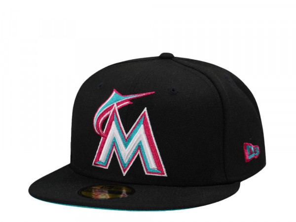 New Era Miami Marlins Black Edition 59Fifty Fitted Cap