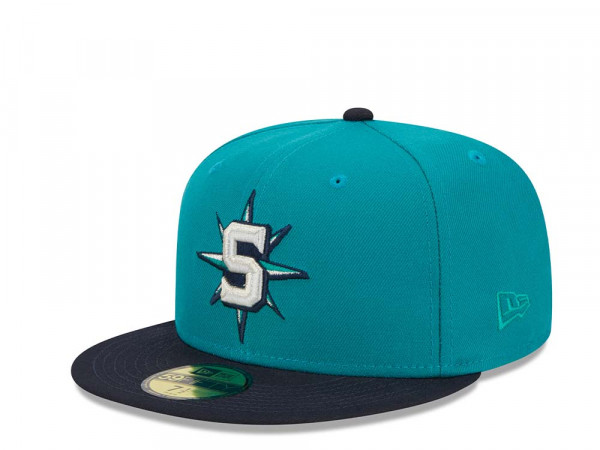 New Era Seattle Mariners Retro City Two Tone Edition 59Fifty Fitted Cap