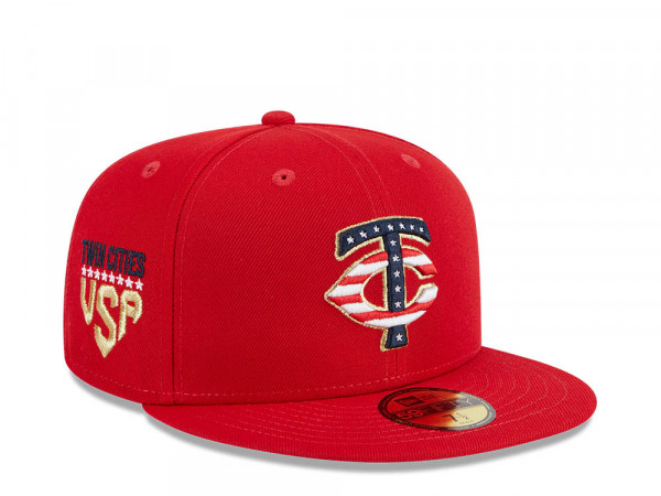 New Era Minnesota Twins 4th of July 23 Authentic On-Field 59Fifty Fitted Cap