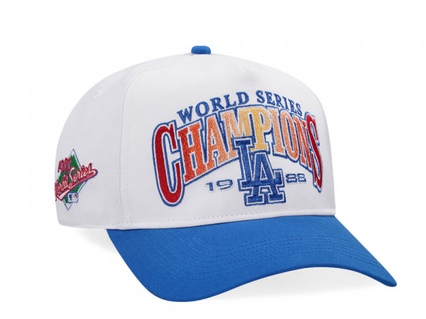 47Brand Los Angeles Dodgers World Series 1986 White Arch Champions Hitch Snapback Cap