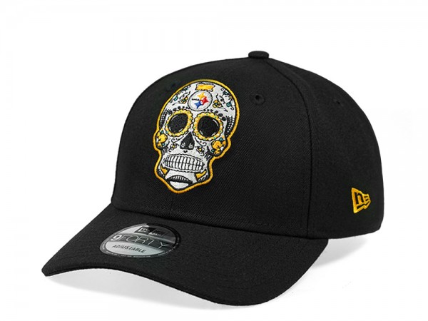 New Era Pittsburgh Steelers Skull Edition 9Forty Snapback Cap