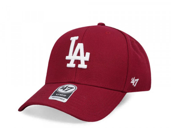47Brand Los Angeles Dodgers Razor Red MVP Snapback Cap
