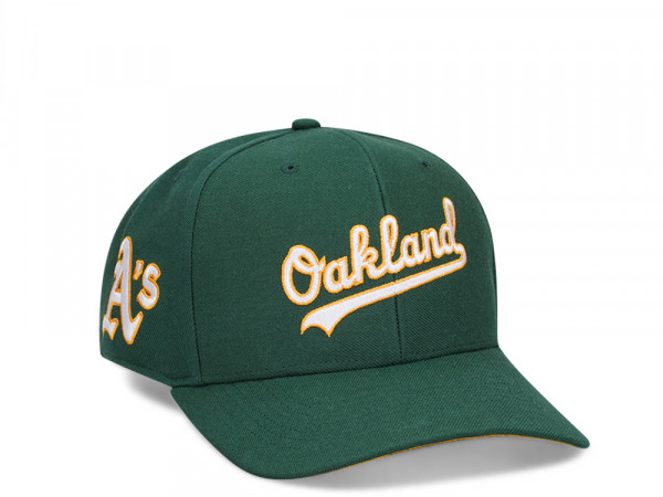 47Brand Oakland Athletics Green Replica Script MVP DP Snapback Cap