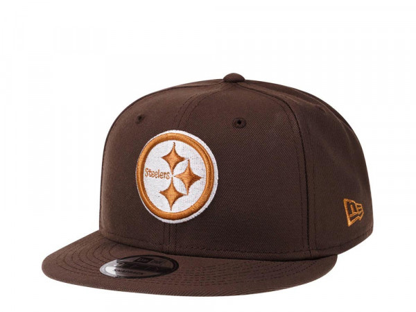 New Era Pittsburgh Steelers Brown Caramel Edition 9Fifty Snapback Cap