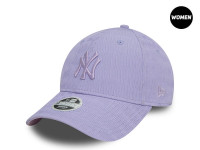 New Era New York Yankees Purple Ruching Womens 9Forty Strapback Cap