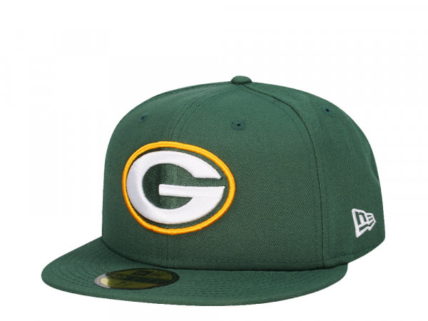 New Era Green Bay Packers Green Classic Edition 59Fifty Fitted Cap