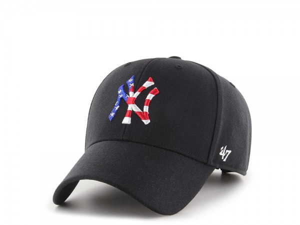 47Brand New York Yankees USA Flag Classic Strapback Cap