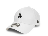 New Era Los Angeles Dodgers Home Field White 9Forty A Frame Trucker Snapback Cap