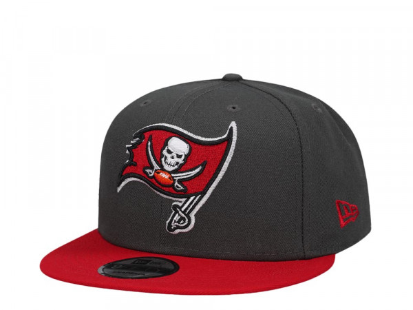 New Era Tampa Bay Buccaneers Gray Red Two Tone Classic Edition 9Fifty Snapback Cap