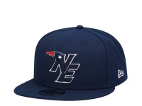 New Era New England Patriots Navy Initials Edition 9Fifty Snapback Cap