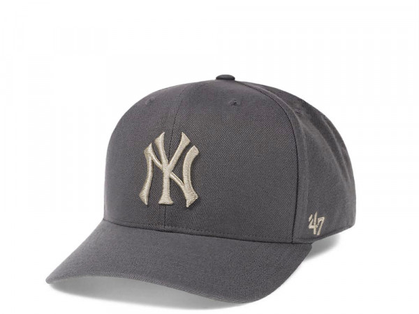 47Brand New York Yankees Classic Charcoal Gray Snapback Cap