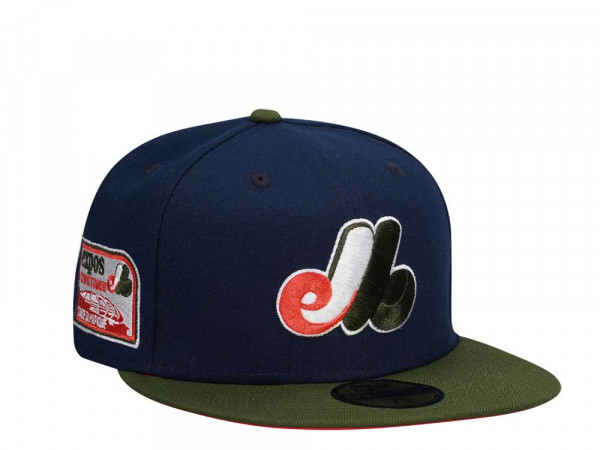 New Era Montreal Expos Olympic Stadium Two Tone Prime Edition 59Fifty Fitted Cap