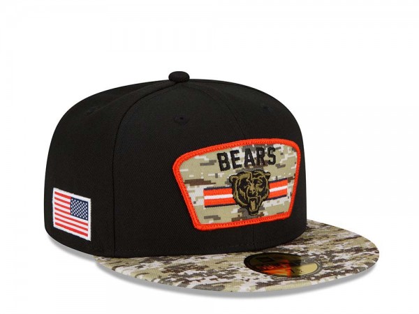 New Era Chicago Bears Salute to Service 21 59Fifty Fitted Cap