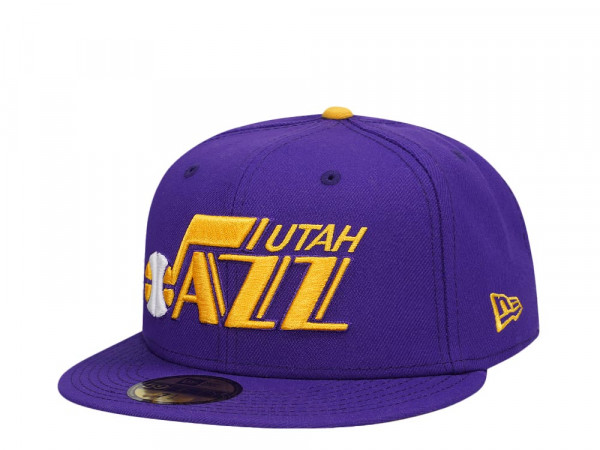 New Era Utah Jazz Purple Prime Edition 59Fifty Fitted Cap