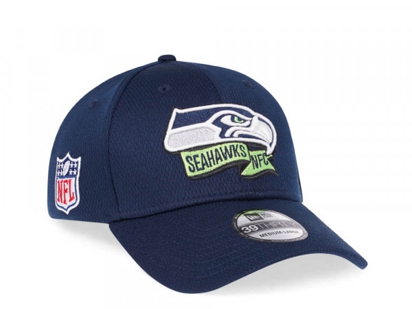 New Era Seattle Seahawks Coach NFL Sideline 2022 39Thirty Stretch Cap