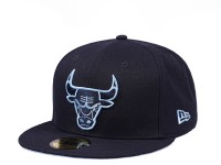 New Era Chicago Bulls Glacier Blue Edition 59Fifty Fitted Cap