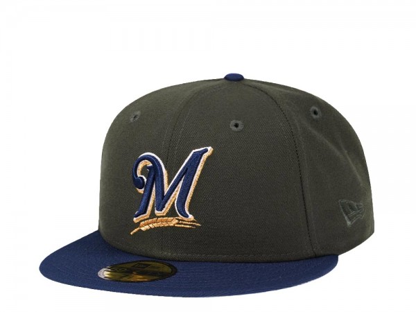 New Era Milwaukee Brewers Color Prime Two Tone Edition 59Fifty Fitted Cap