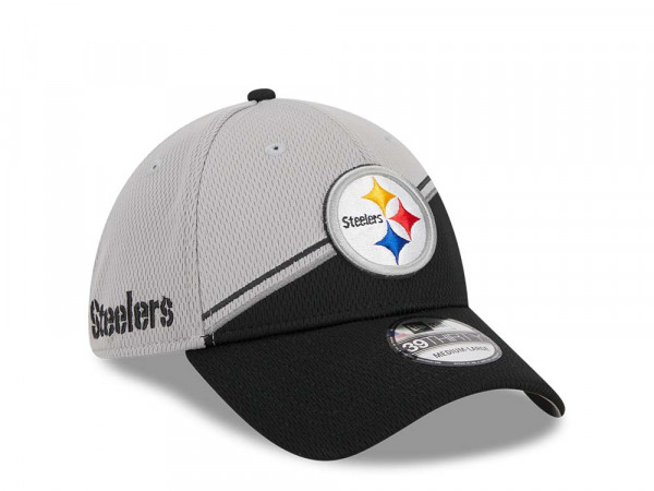 New Era Pittsburgh Steelers NFL Sideline 2023 39Thirty Stretch Cap