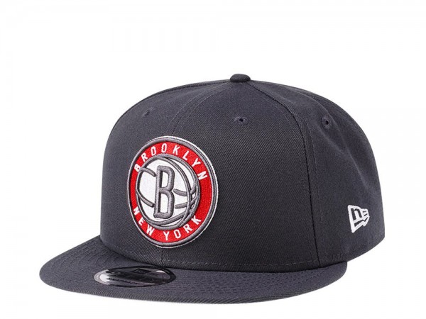 New Era Brooklyn Nets Graphite Red Edition 9Fifty Snapback Cap