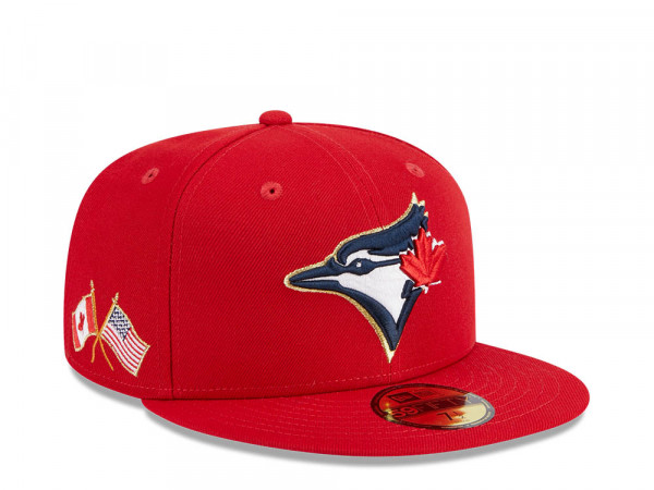 New Era Toronto Blue Jays Canada Day 23 Authentic On-Field 59Fifty Fitted Cap