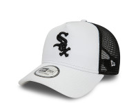 New Era Chicago White Sox League Essential White 9Forty A Frame Trucker Snapback Cap