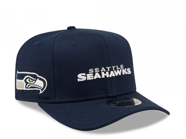 New Era Seattle Seahawks Team Wordmark 9Fifty Stretch Snapback Cap