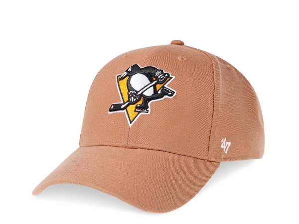 47Brand Pittsburgh Penguins Camel Classic Snapback Cap