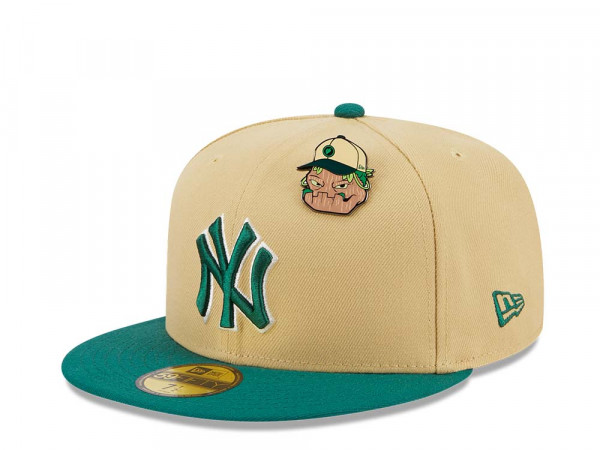 New Era New York Yankees The Elements Vegas Gold Two Tone Edition 59Fifty Fitted Cap