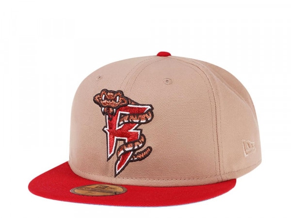 New Era Wisconsin Timber Rattlers Copper Sand Two Tone Edition 59Fifty Fitted Cap