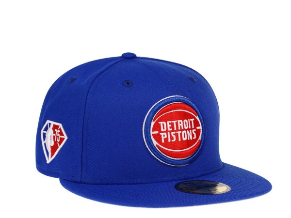 New Era Detroit Pistons NBA 75th Anniversary Edition 59Fifty Fitted Cap