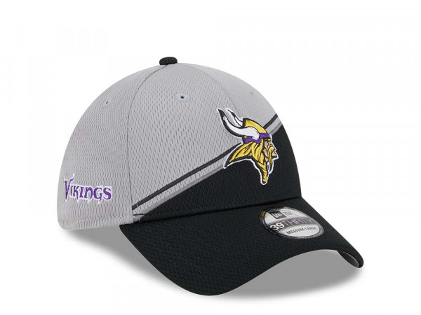 New Era Minnesota Vikings NFL Sideline 2023 39Thirty Stretch Cap