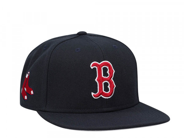 47Brand Boston Red Sox Navy Sure Shot Captain MVP Snapback Cap