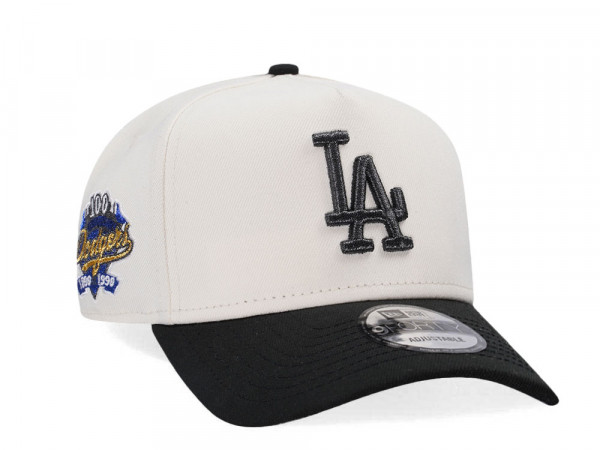 New Era Los Angeles Dodgers 100 Anniversary Chrome Two Tone Edition A Frame Snapback Cap