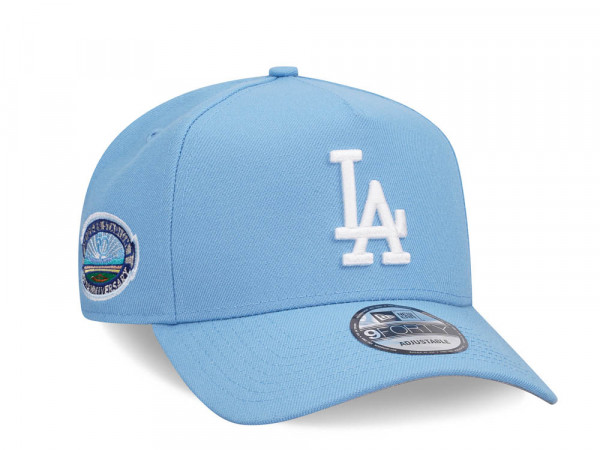 New Era Los Angeles Dodgers 50th Anniversary Sky Blue 9Forty A Frame Snapback Cap