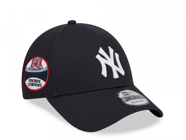 New Era New York Yankees 50th Anniversary Traditions Navy 9Forty Strapback Cap