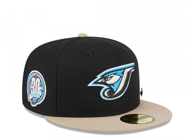 New Era Toronto Blue Jays 30th Anniversary Varsity Pin Two Tone Edition 59Fifty Fitted Cap
