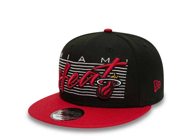 New Era Miami Heat Team Wordmark 9Fifty Snapback Cap