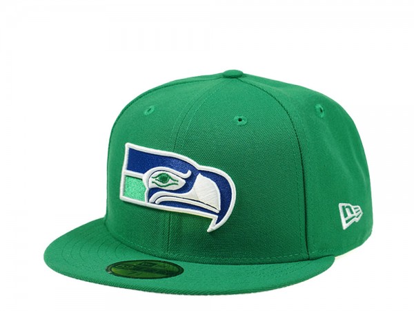 New Era Seattle Seahawks Throwback Classic Edition 59Fifty Fitted Cap