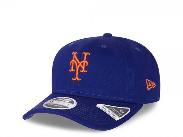 New Era New York Mets Blue League Essential 9Fifty Stretch Snapback Cap
