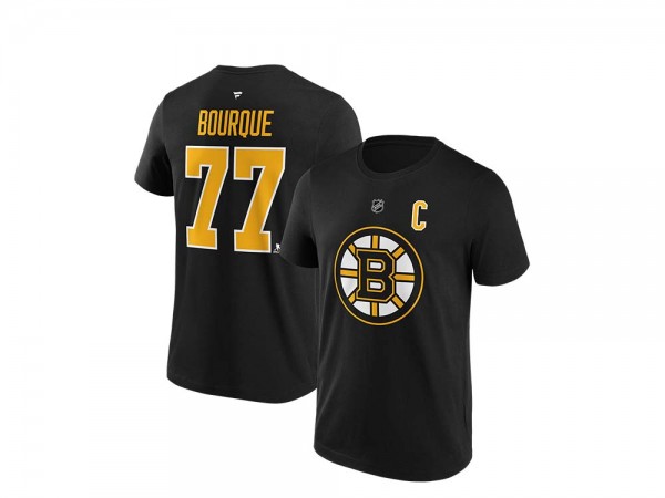 Fanatics Boston Bruins Ray Bourque Name & Number T-Shirt