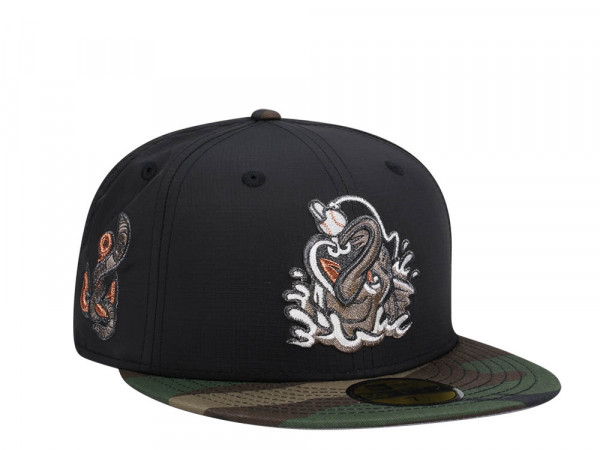New Era Gwinnett Stripers Ripstop Outdoor Two Tone Edition 59Fifty Fitted Cap
